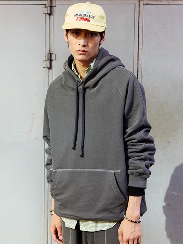 Heritage Cotton Classic Hoodie [Charcoal]