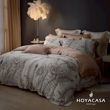 DON x 花猴愛敗家聯名系列 法式優雅印花300織天絲薄被套床包六件組｜(雙人/加大/特大)