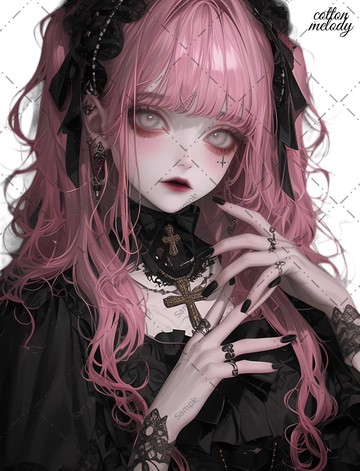 original sticker no.676 人物貼紙 原創貼紙 人物貼紙 女孩貼紙 原創人物貼紙