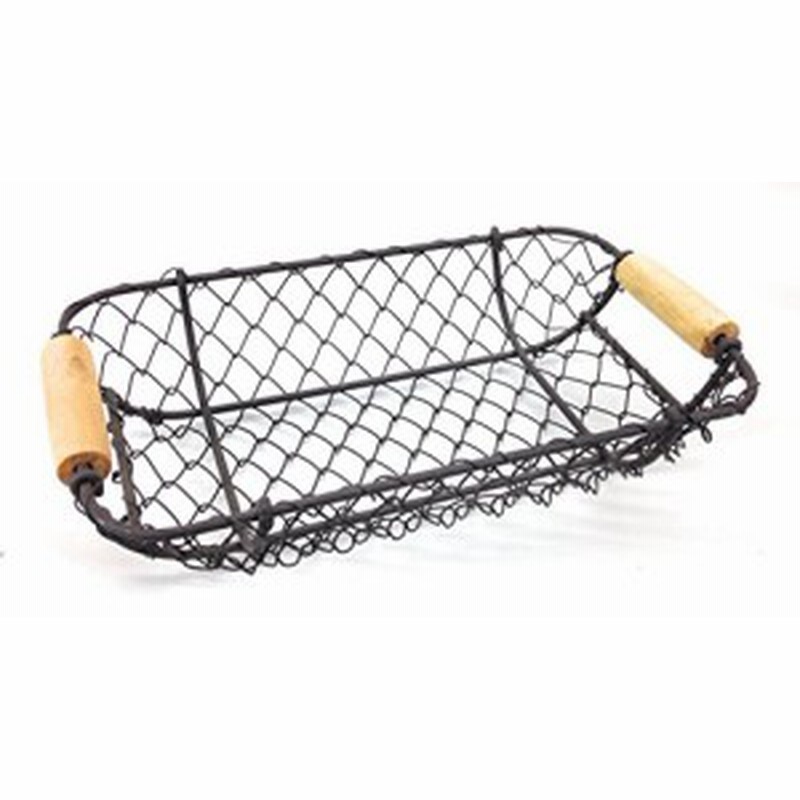 小物入れ 持ち手付きカゴ ミニサイズ アンティーク風 金属製 通販 Lineポイント最大1 0 Get Lineショッピング