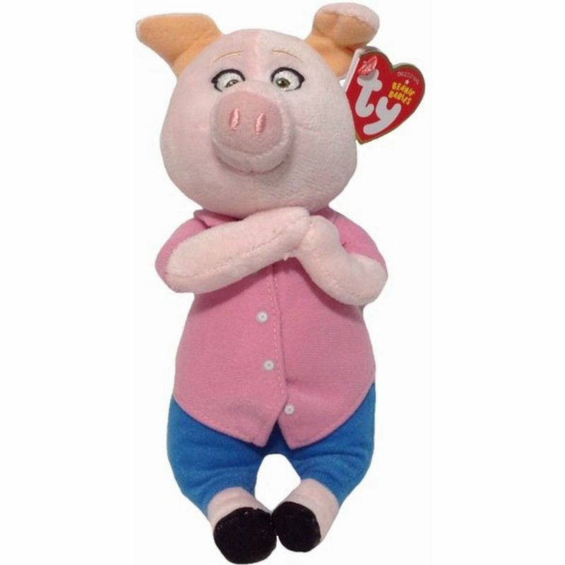 Ty ビーニーベイビーズ Sing シング ぬいぐるみ ロジータ マスコット キャラクター 動物 ブタ グッズ プレゼント ギフト クリスマス ビーニーズ 通販 Lineポイント最大get Lineショッピング