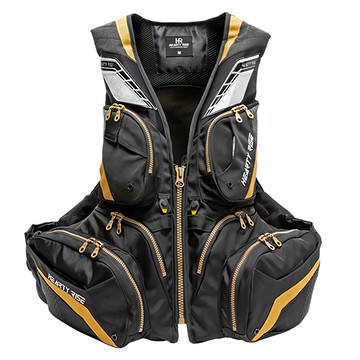 HEARTY RISE 哈帝來斯 磯釣救生衣 HF-9002 XL  黑色