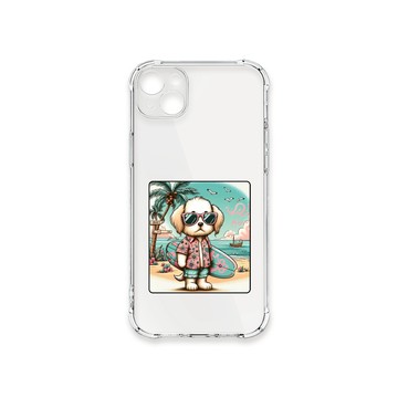 iPhone 13 殼 TRON IPhone 13 夏日衝浪單圖 四角防摔殼 手機殼