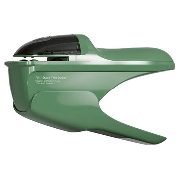 urban prefer PIN 無針釘書機 省時環保 可裝訂6-8張64磅紙  雨林綠  1個