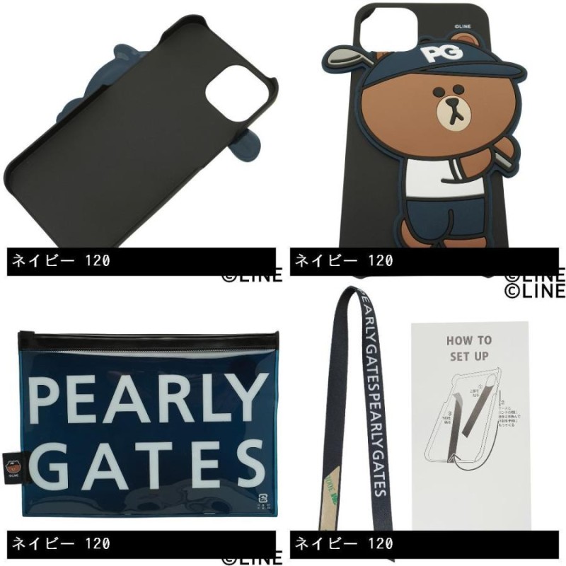 パーリーゲイツ PEARLY GATES 【LINE FRIENDS EDITION】iPhonePVC製 