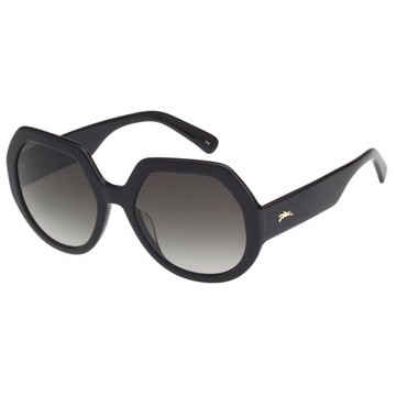 LONGCHAMP 太陽眼鏡 (黑色)LO655S