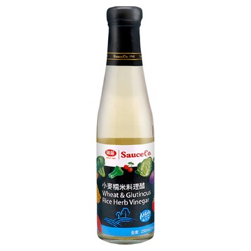 味榮 小麥糯米料理醋 全素 古式陶甕釀醋手法 無添加防腐劑及人工色素  250ml  1瓶