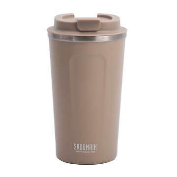 仙德曼咖啡直飲保溫杯-480ml-沙色-1支