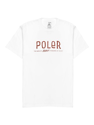 Furry Font T-Shirt - White