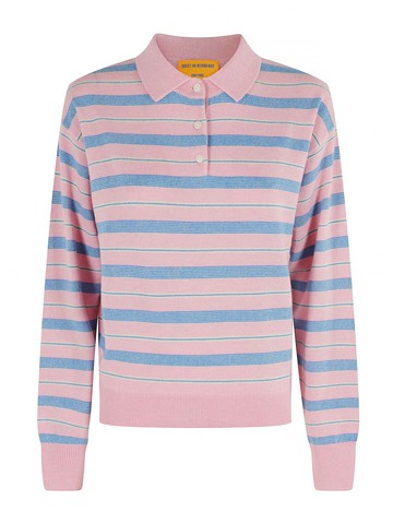 guest in residence cashmere polo shirt