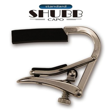 SHUBB C8 - Standard 標準銀色亮面 滾輪式 特殊夾五弦