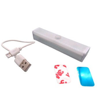 台灣出貨 感應式照明燈 10cm 三段開關 充電式照明燈 led燈管 燈管 充電燈管 感應燈 照明燈