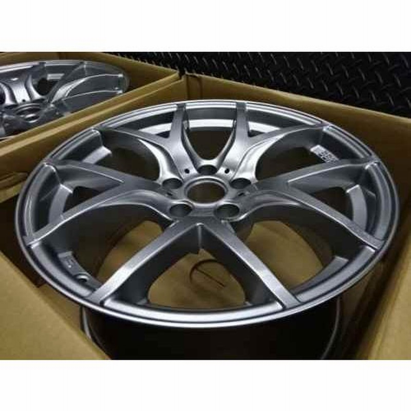 SSR GTV03 18インチ 9.5J +22 114.3 5H グレアシルバー 2本