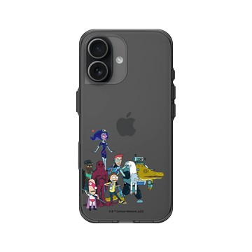 iPhone 17 Clear (相機按鈕) 酷墨灰 - 瑞克和莫蒂 Rick and Morty - 正義使者