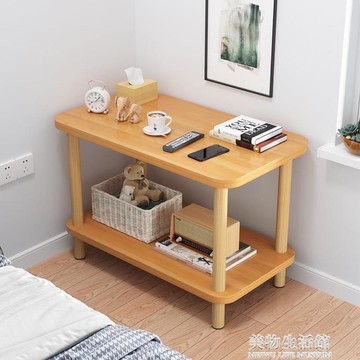 床頭柜窄床邊柜臥室小柜子迷你簡約現代儲物柜簡易小型床頭置物架【摩可美家】
