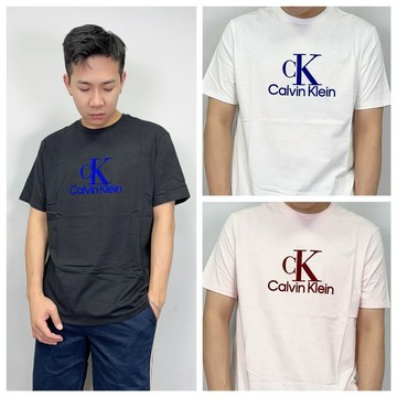 【New START精品服飾-員林】現貨 Calvin Klein CK 立體植絨字母 短袖上衣 短袖 短T
