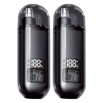 電動鼻毛修剪器 2個  不適用  黑色
