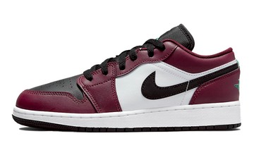 JORDAN 1 LOW SE DARK BEETROOT ROMA GREEN GS