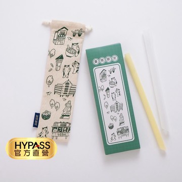 (買一送一)【HYPASS】卡卡環保吸管 台南廣富號粗細吸管附收納袋 關注折價 可拆 免吸管刷 珍珠波霸可 MIT 客製