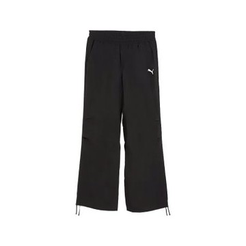 Puma 長褲 Wardrobe Essentials 男款 黑 寬鬆 風褲 曾敬驊 632068-01