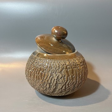 柴燒茶倉 / 半斤風化肌理茶倉 / 小平凡手作