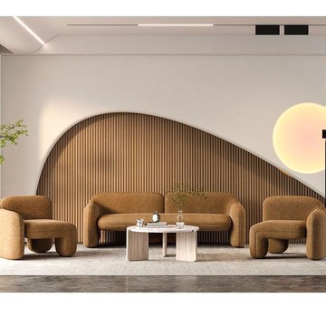 【台灣公司 可打統編】異形單人沙發 椅北歐輕奢簡約創意懶人桌椅客廳羊羔絨設計師休閑椅 可開發票 全館六折 工廠現貨直銷 新品特價 c9112