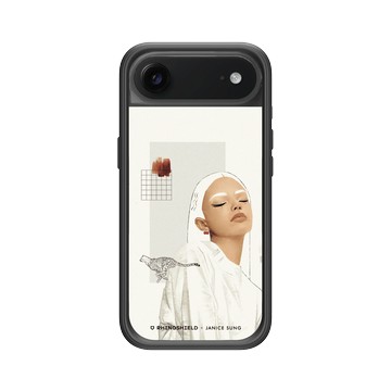 iPhone Air Mod NX -邊框背蓋組合 (相機按鈕) 黑 - Janice Sung - Ego 自我