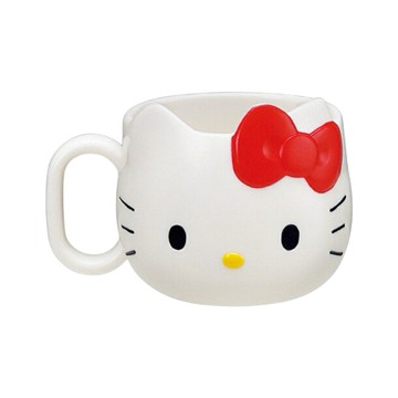 (預購)  口腔保健 三麗鷗造型塑膠杯/漱口杯-Kitty 240ml (JN141)