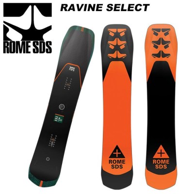 ROME ローム スノーボード 板 RAVINE SELECT 22-23 ラヴィーン ...