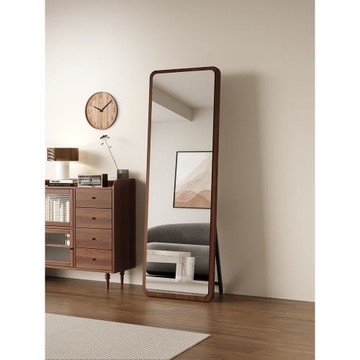 中古鏡子全身鏡落地鏡家用女生臥室穿衣鏡服裝店試衣鏡掛墻大鏡子