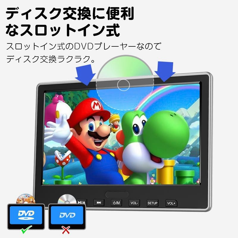 EONON CO327J 10.1インチモニター2台セット