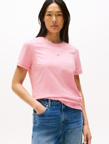 同色調旗幟圓領 T 恤