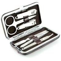 六件式多功能修容組-不鏽鋼 6件式美甲修容組 指甲剪套組 可印字宣導品抽獎宣傳活動學生獎品 贈品禮品