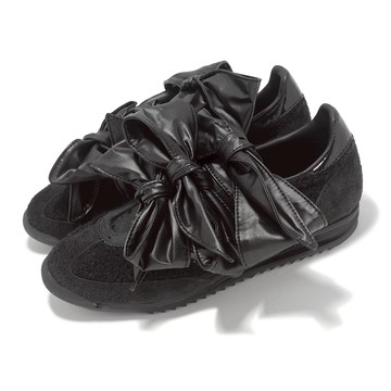 [ACS] adidas 休閒鞋 SL 72 OG W 女鞋 黑 Caroline Hu 聯名 麂皮 蝴蝶結 愛迪達 JH7342