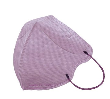 麗正 成人3D醫用口罩(精靈紫)細耳帶-30入 / 單片包裝