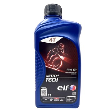 【車百購】ELF MOTO4 TECH 10W50 機車機油 高溫保護 防滑離合器 4T 摩托車專用