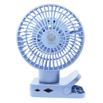 MYCEll 積進科技 多功能夾式隨身電風扇  MY-UF-022  藍色