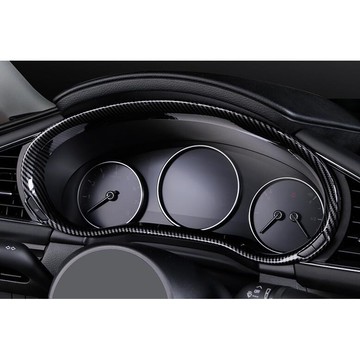 ~歐力斯~馬自達 MAZDA 19-26年 CX30 CX-30 儀表框 儀表板裝飾框 儀表板框 儀錶板外框 碳纖維紋
