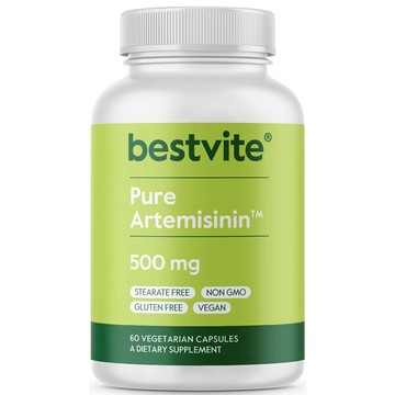美國代購！原裝正品BESTVITE Artemisinin青蒿素 高含量500mg 60粒