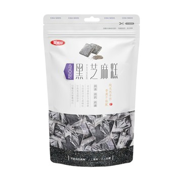 美味田 奇亞籽黑芝麻糕 純麥芽糖 零添加 口感綿密  250g  1袋