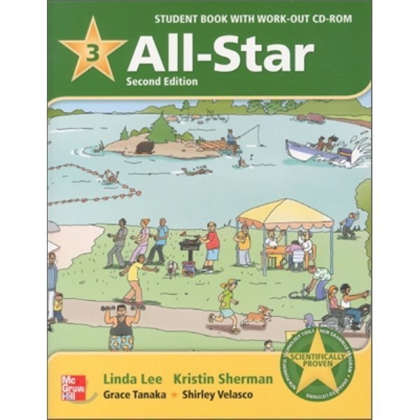 All Star 3：Student Book（with CD-ROM）Linda Lee