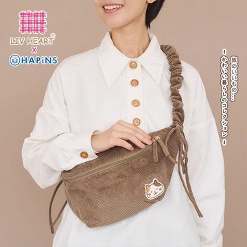 LIVHEART日本可愛貓咪斜挎包女2025新款小眾設計感單肩包手提包