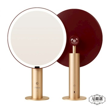Obeauty 奧緹 星月之鏡美妝鏡-三色光LED智能美肌美顏補光燈-彩妝大師指定愛用