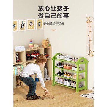 三夢兒童鞋架寶寶專用鞋架子門口多層室內好看新款2025爆款小鞋柜