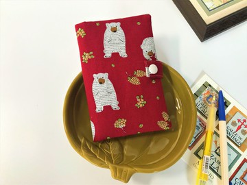 北極熊護照夾套