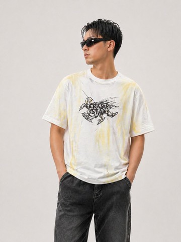 馬年限定 手繪絹印 重磅 T-shirt 中性版型 台灣製作