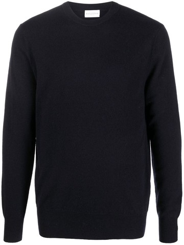Ballantyne - crew-neck long-sleeve jumper - men - Wool - 54 - Blue