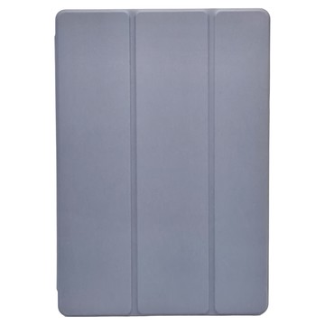 ANTIAN 帶筆槽蜂窩散熱智慧休眠喚醒三折矽膠平板皮套保護套  薰衣紫  1個  三星 Galaxy Tab S9 Plus 12.4吋