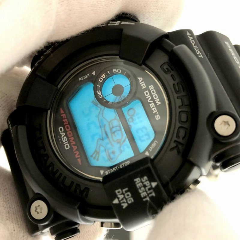 G-SHOCK ジーショック CASIO カシオ 腕時計 DW-8200Z-1T フロッグマン FROGMAN メンインブラック デジタル  【IT3CQCYDL62S】 | LINEブランドカタログ