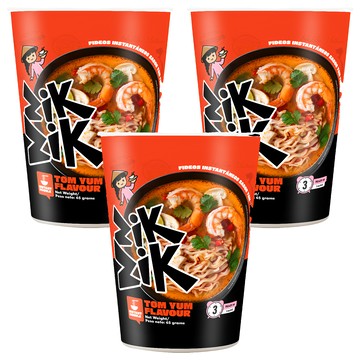 ZikZik 泰式酸辣風味杯麵 65g  3入